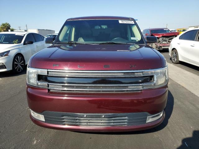 2FMGK5C8XHBA00469 - 2017 FORD FLEX SEL BURGUNDY photo 5