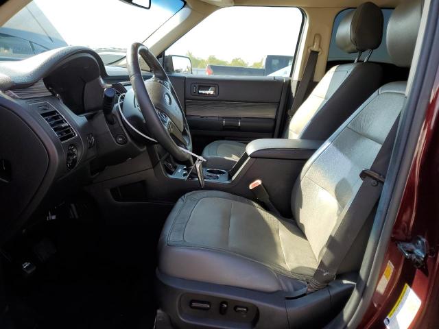 2FMGK5C8XHBA00469 - 2017 FORD FLEX SEL BURGUNDY photo 7