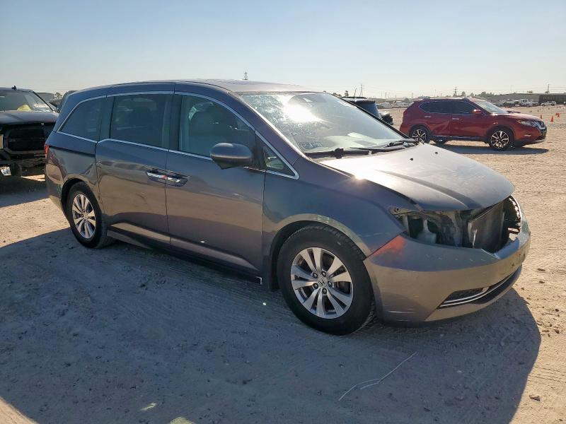 5FNRL5H60GB086507 - 2016 HONDA ODYSSEY EXL GRAY photo 4