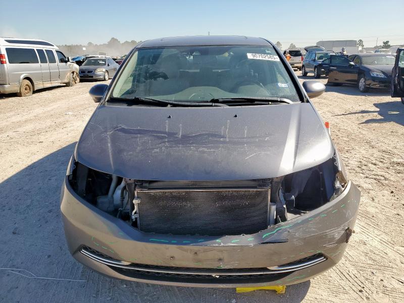 5FNRL5H60GB086507 - 2016 HONDA ODYSSEY EXL GRAY photo 5