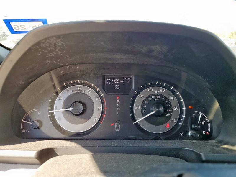 5FNRL5H60GB086507 - 2016 HONDA ODYSSEY EXL GRAY photo 9