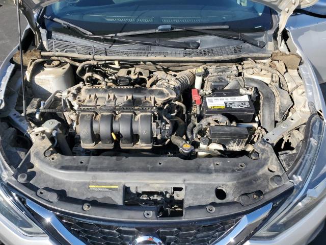 3N1AB7AP6JY210938 - 2018 NISSAN SENTRA S Сріблястий фото 11