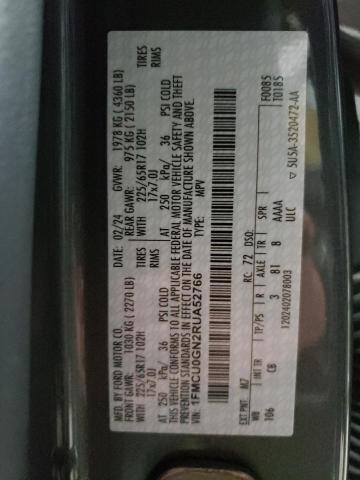 1FMCU0GN2RUA52766 - 2024 FORD ESCAPE ACTIVE 灰色 照片 13