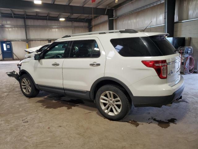 1FM5K8D80DGC62544 - 2013 FORD EXPLORER XLT Blanc photo 2