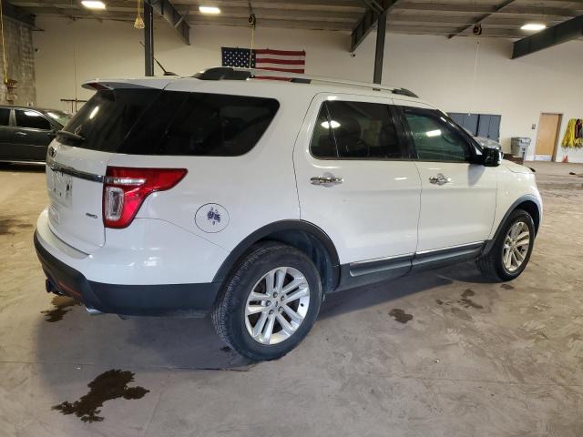1FM5K8D80DGC62544 - 2013 FORD EXPLORER XLT Blanc photo 3