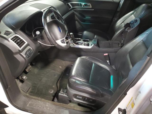 1FM5K8D80DGC62544 - 2013 FORD EXPLORER XLT Blanc photo 7
