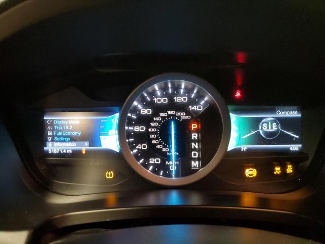 1FM5K8D80DGC62544 - 2013 FORD EXPLORER XLT Blanc photo 9