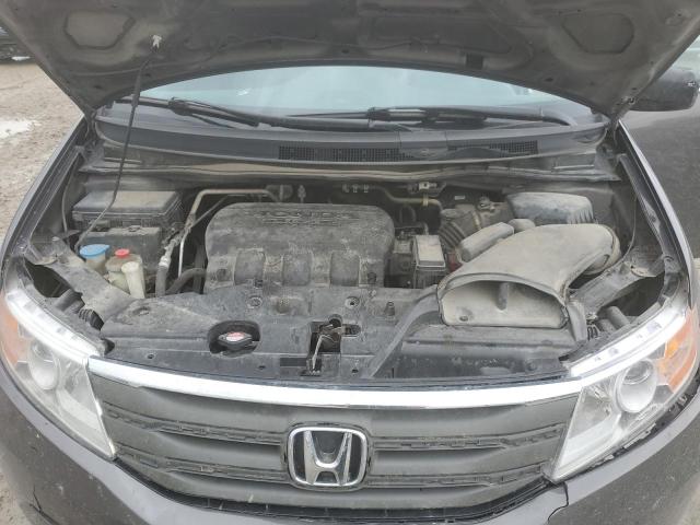 5FNRL5H67CB038187 - 2012 HONDA ODYSSEY EXL GRAY photo 12