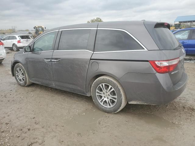 5FNRL5H67CB038187 - 2012 HONDA ODYSSEY EXL GRAY photo 2