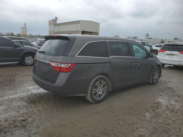 5FNRL5H67CB038187 - 2012 HONDA ODYSSEY EXL GRAY photo 3