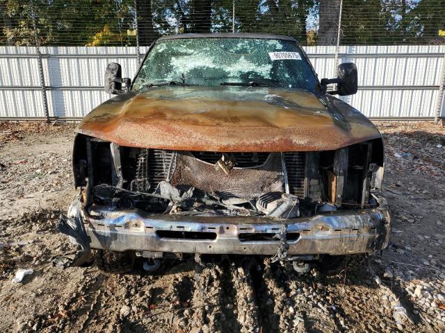 1GCHK29D26E164070 - 2006 CHEVROLET SILVERADO K2500 HEAVY DUTY GRAY photo 5