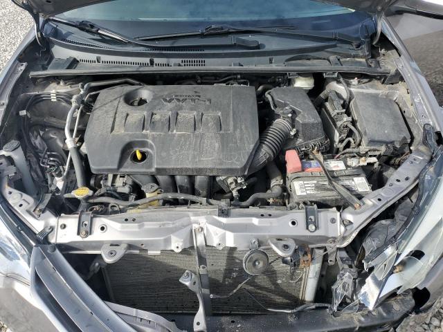 2T1BURHE5FC279168 - 2015 TOYOTA COROLLA L SILVER photo 11