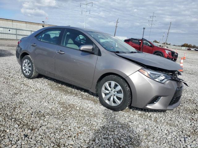 2T1BURHE5FC279168 - 2015 TOYOTA COROLLA L SILVER photo 4