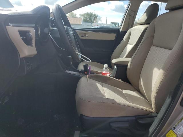 2T1BURHE5FC279168 - 2015 TOYOTA COROLLA L SILVER photo 7