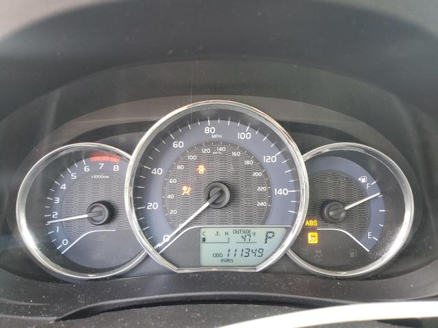 2T1BURHE5FC279168 - 2015 TOYOTA COROLLA L SILVER photo 9