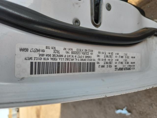 3C6UR5HL1DG569998 - 2013 RAM 2500 ST WHITE photo 12