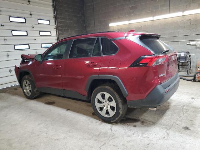 2T3F1RFVXMW210671 - 2021 TOYOTA RAV4 LE RED photo 2