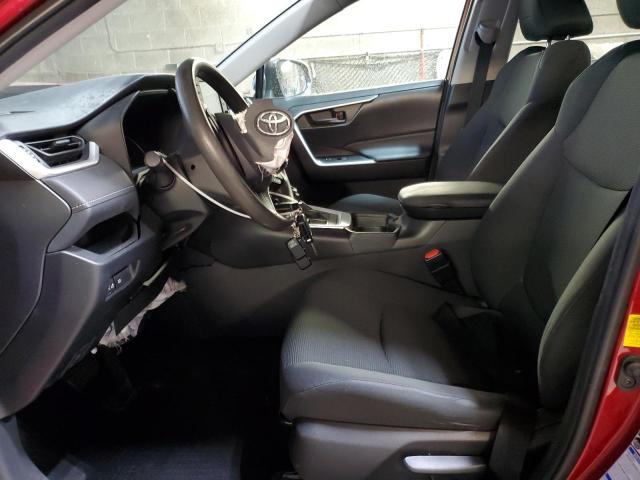 2T3F1RFVXMW210671 - 2021 TOYOTA RAV4 LE RED photo 7
