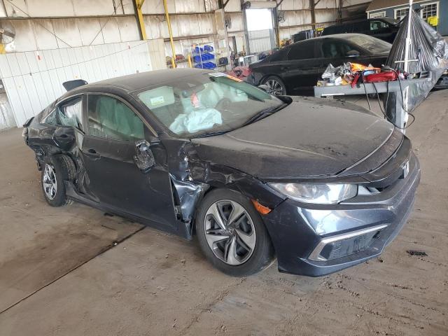 19XFC2F63KE047669 - 2019 HONDA CIVIC LX GRAY photo 4