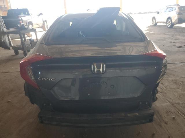 19XFC2F63KE047669 - 2019 HONDA CIVIC LX GRAY photo 6