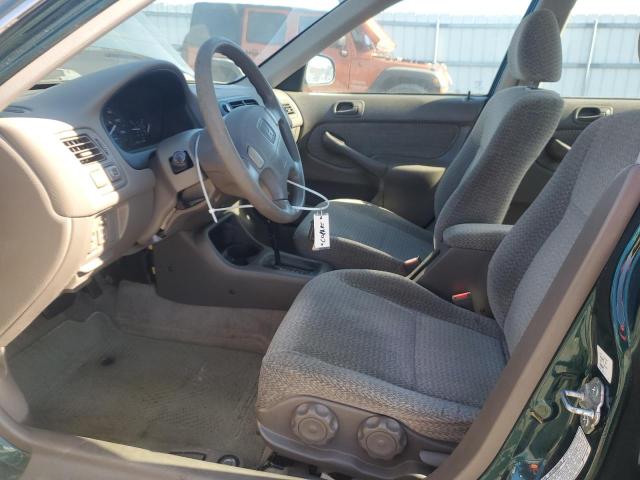 1HGEJ8644YL036801 - 2000 HONDA CIVIC EX GREEN photo 7