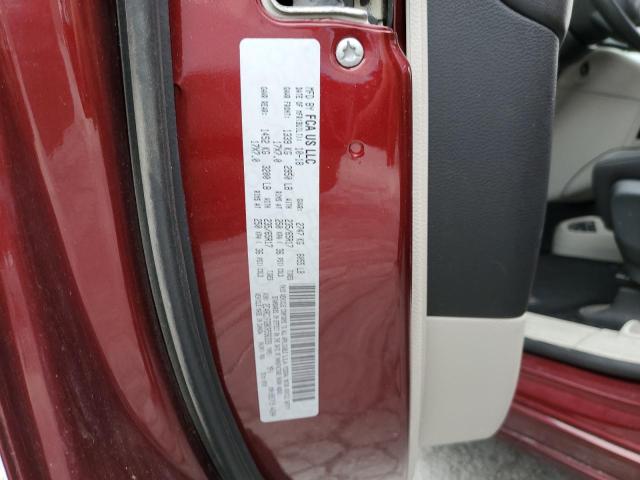 2C4RC1FG8KR556333 - 2019 CHRYSLER PACIFICA TOURING PLUS ბურგუნდია ფოტო 13