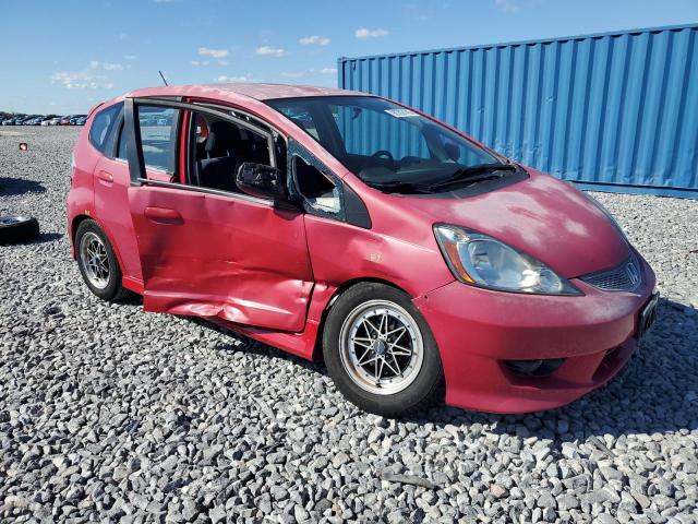 JHMGE88459C007655 - 2009 HONDA FIT SPORT RED photo 4