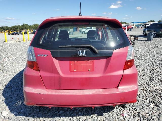 JHMGE88459C007655 - 2009 HONDA FIT SPORT RED photo 6