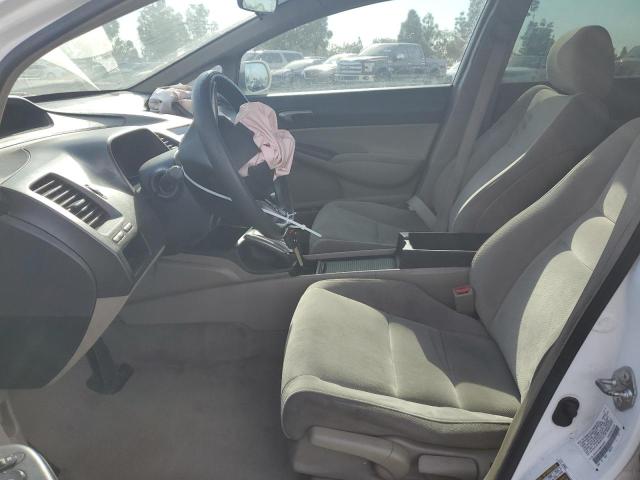 2HGFA1F50BH503043 - 2011 HONDA CIVIC LX თეთრი ფოტო 7