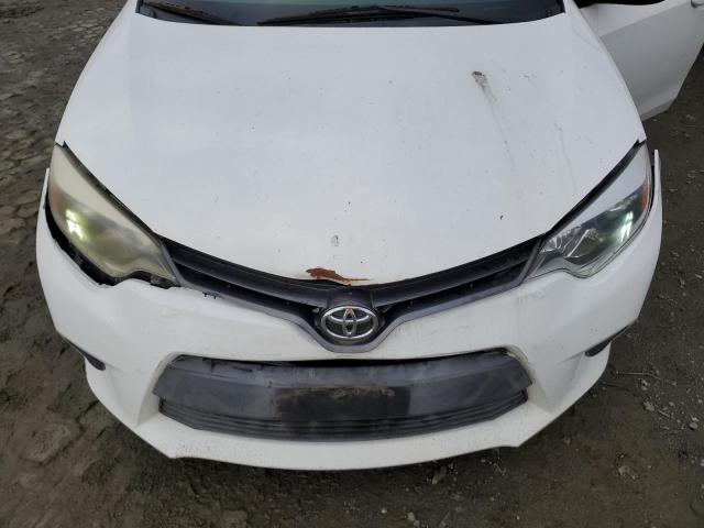 2T1BURHE5GC688319 - 2016 TOYOTA COROLLA L WHITE photo 11