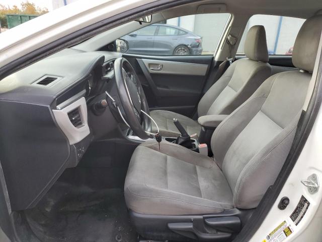 2T1BURHE5GC688319 - 2016 TOYOTA COROLLA L WHITE photo 7