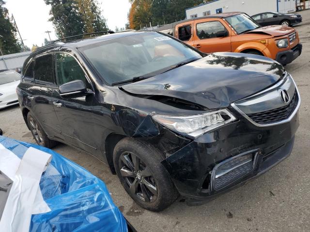 5FRYD4H89EB050105 - 2014 ACURA MDX ADVANCE BLACK photo 4