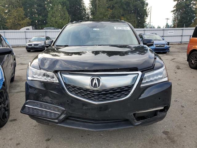 5FRYD4H89EB050105 - 2014 ACURA MDX ADVANCE BLACK photo 5