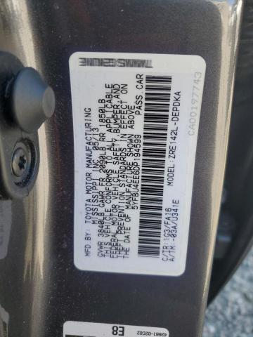 5YFBU4EE6DP194599 - 2013 TOYOTA COROLLA BASE Boz foto 12