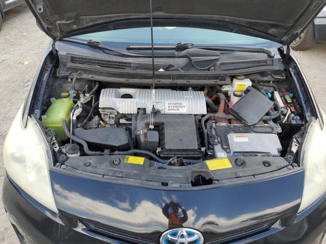 JTDKN3DU3C5475951 - 2012 TOYOTA PRIUS BLACK photo 11