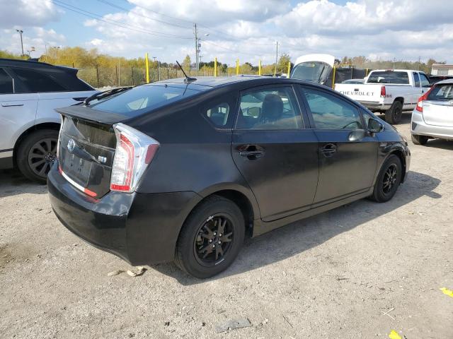 JTDKN3DU3C5475951 - 2012 TOYOTA PRIUS BLACK photo 3