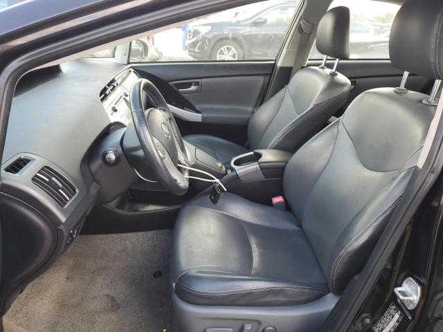 JTDKN3DU3C5475951 - 2012 TOYOTA PRIUS BLACK photo 7