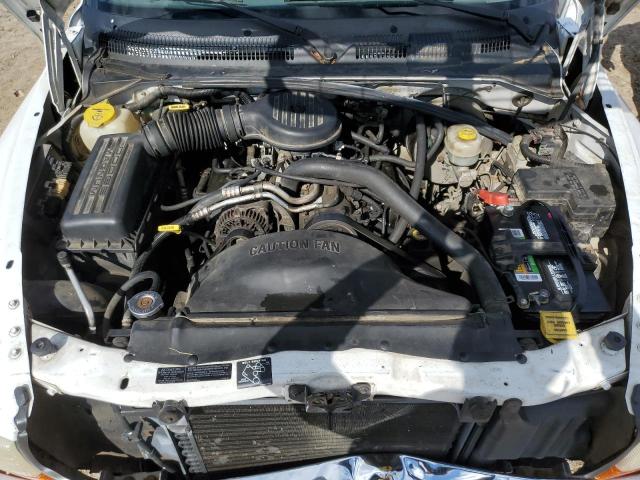 1B7GL22X2XS123423 - 1999 DODGE DAKOTA WHITE photo 11