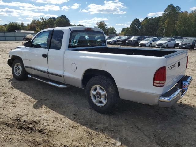 1B7GL22X2XS123423 - 1999 DODGE DAKOTA WHITE photo 2