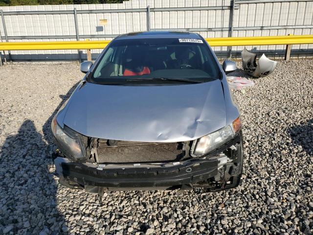 19XFB2F9XCE003327 - 2012 HONDA CIVIC EXL ვერცხლისფერი ფოტო 5