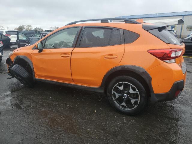 JF2GTADC1JH228769 - 2018 SUBARU CROSSTREK PREMIUM Pomarańczowy zdjęcie 2