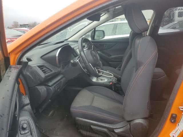 JF2GTADC1JH228769 - 2018 SUBARU CROSSTREK PREMIUM Pomarańczowy zdjęcie 7