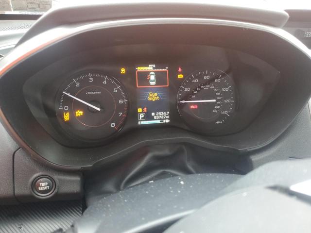 JF2GTADC1JH228769 - 2018 SUBARU CROSSTREK PREMIUM Pomarańczowy zdjęcie 9