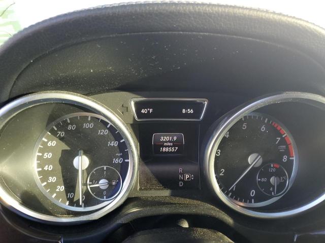 4JGDF7CE8EA416925 - 2014 MERCEDES-BENZ GL 450 4MATIC WHITE photo 9