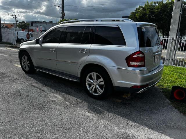 4JGBF7BE0BA662596 - 2011 MERCEDES-BENZ GL 450 4MATIC SILVER photo 3