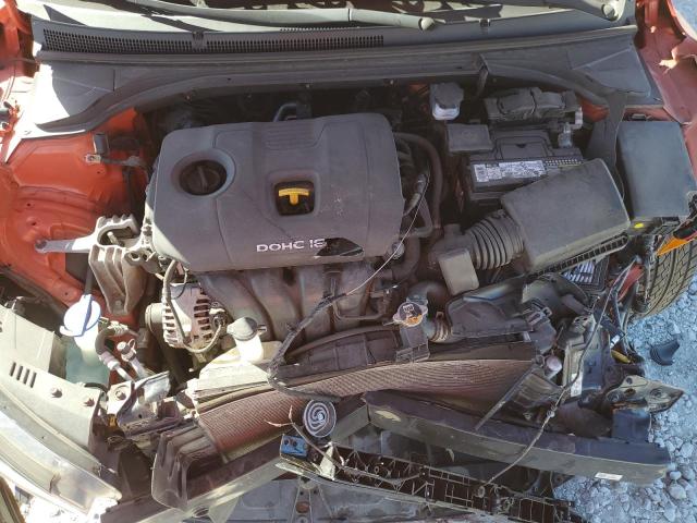 KMHTG6AF5LU026875 - 2020 HYUNDAI VELOSTER BASE Помаранчевий фото 11