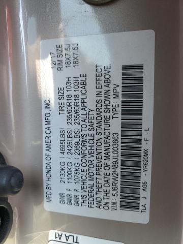 5J6RW2H89JL003663 - 2018 HONDA CR-V EXL Qəhvəyi foto 13