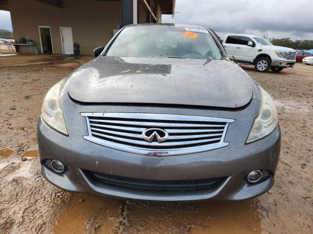 JN1CV6AP0DM722602 - 2013 INFINITI G37 BASE GRAY photo 5