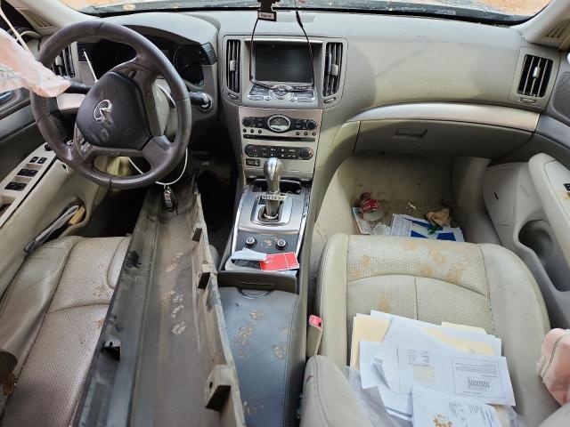 JN1CV6AP0DM722602 - 2013 INFINITI G37 BASE GRAY photo 8