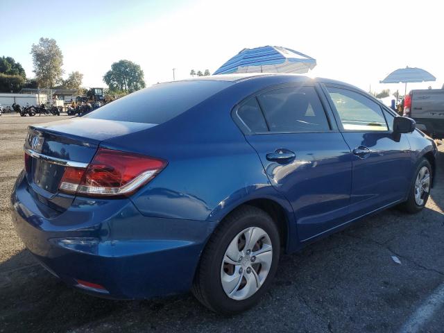 19XFB2F52FE232103 - 2015 HONDA CIVIC LX BLUE photo 3